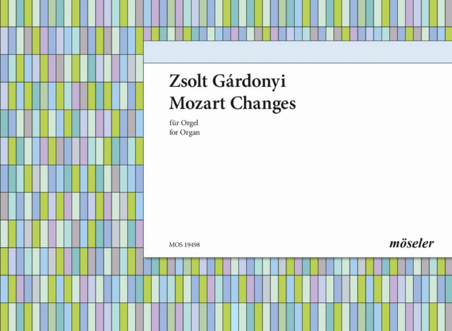 Mozart Changes Organ scores gallery preview page 1