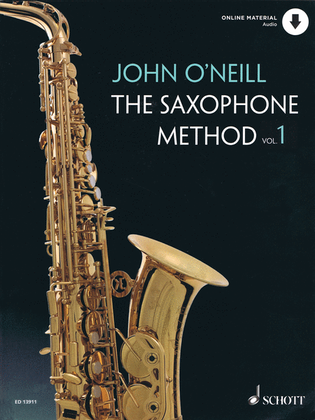 Book cover for The Saxophone Method - Volume 1