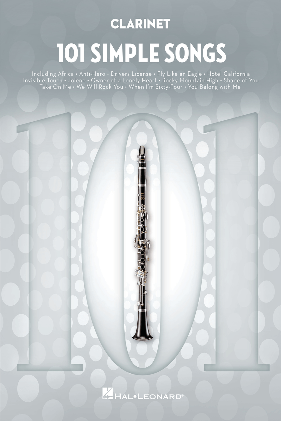 101 Simple Songs Clarinet Solo scores gallery preview page 1