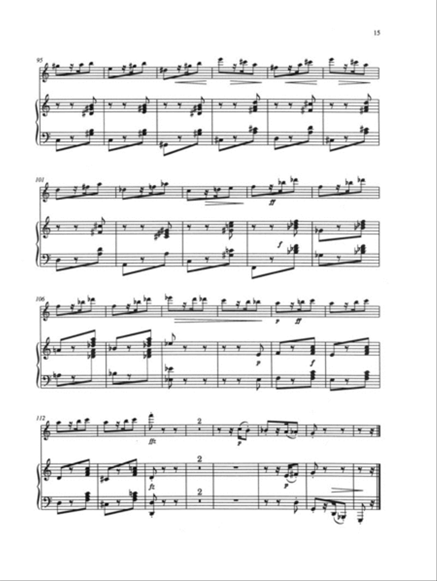Suite for Treble Recorder and Piano Alto Recorder scores gallery preview page 5