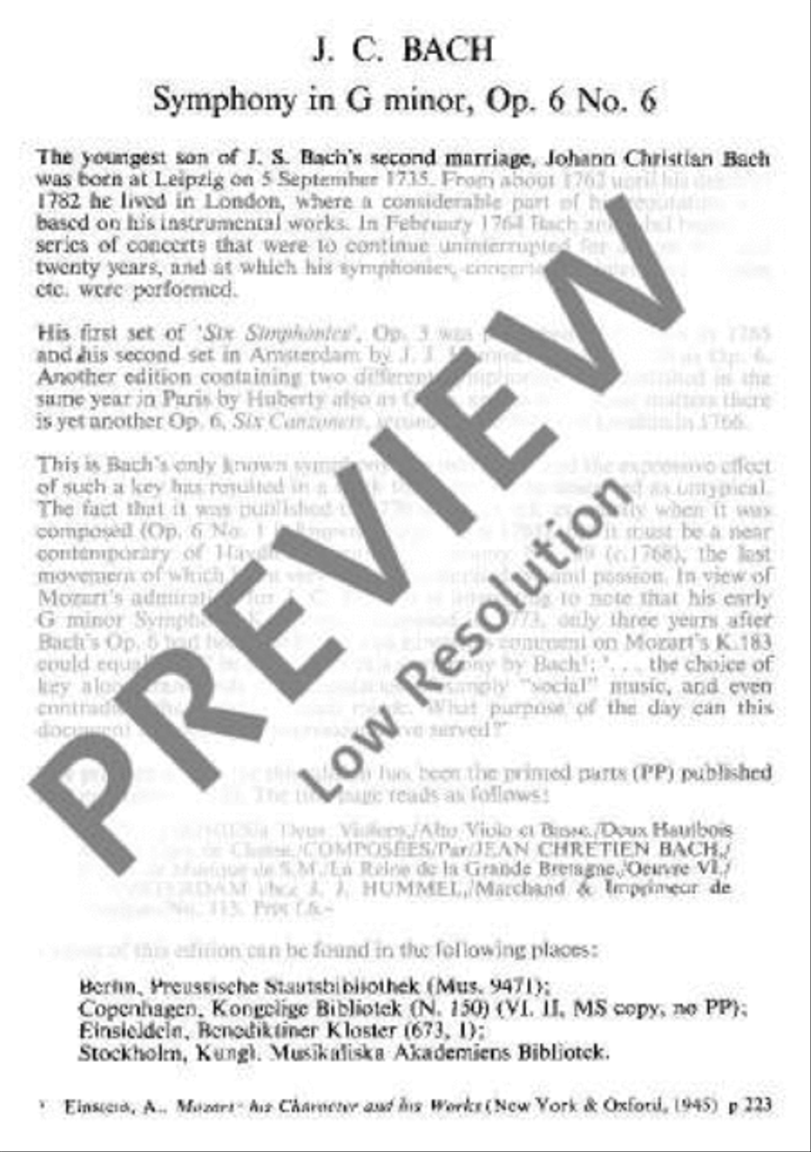 Symphony G minor Orchestra scores gallery preview page 4