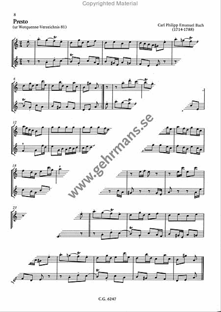 Flojtspel 1 Flute Duet scores gallery preview page 5
