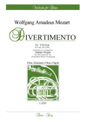 Book cover for Divertimento Nr. 3