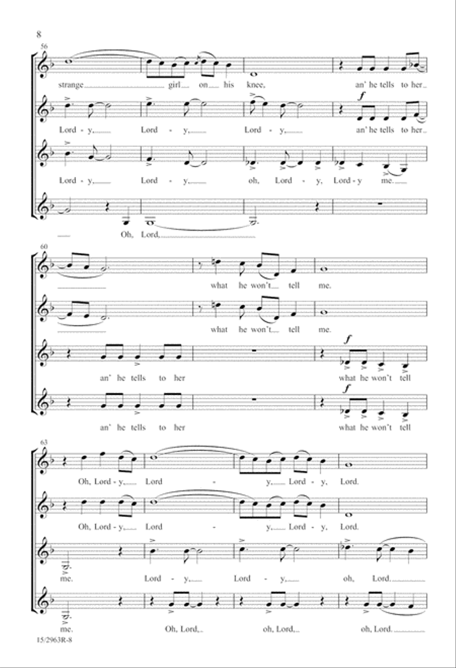 Go Dig My Grave SSAA scores gallery preview page 8