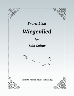 Book cover for Wiegenlied (for Solo Guitar)