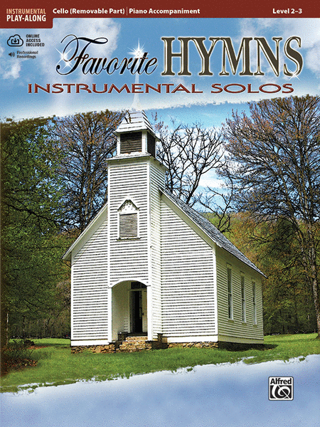 Favorite Hymns Instrumental Solos for Strings (Cello)