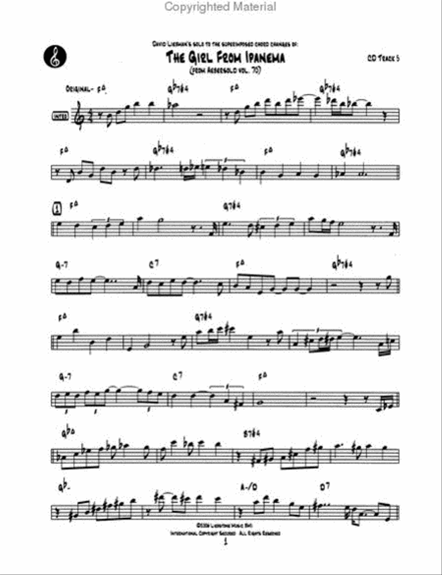 How To Approach Standards Chromatically C Instrument scores gallery preview page 2