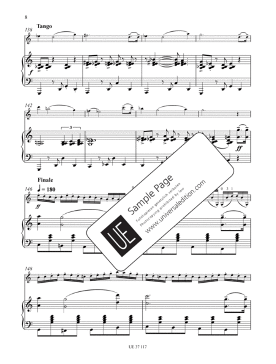 Happy Birthday Variations Chamber Music scores gallery preview page 9