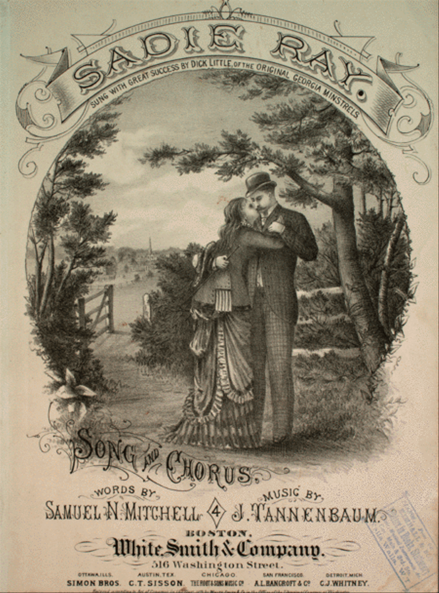 Sadie Ray. Song & Chorus 4-Part scores gallery preview page 1