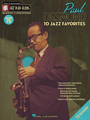 Book cover for Paul Desmond