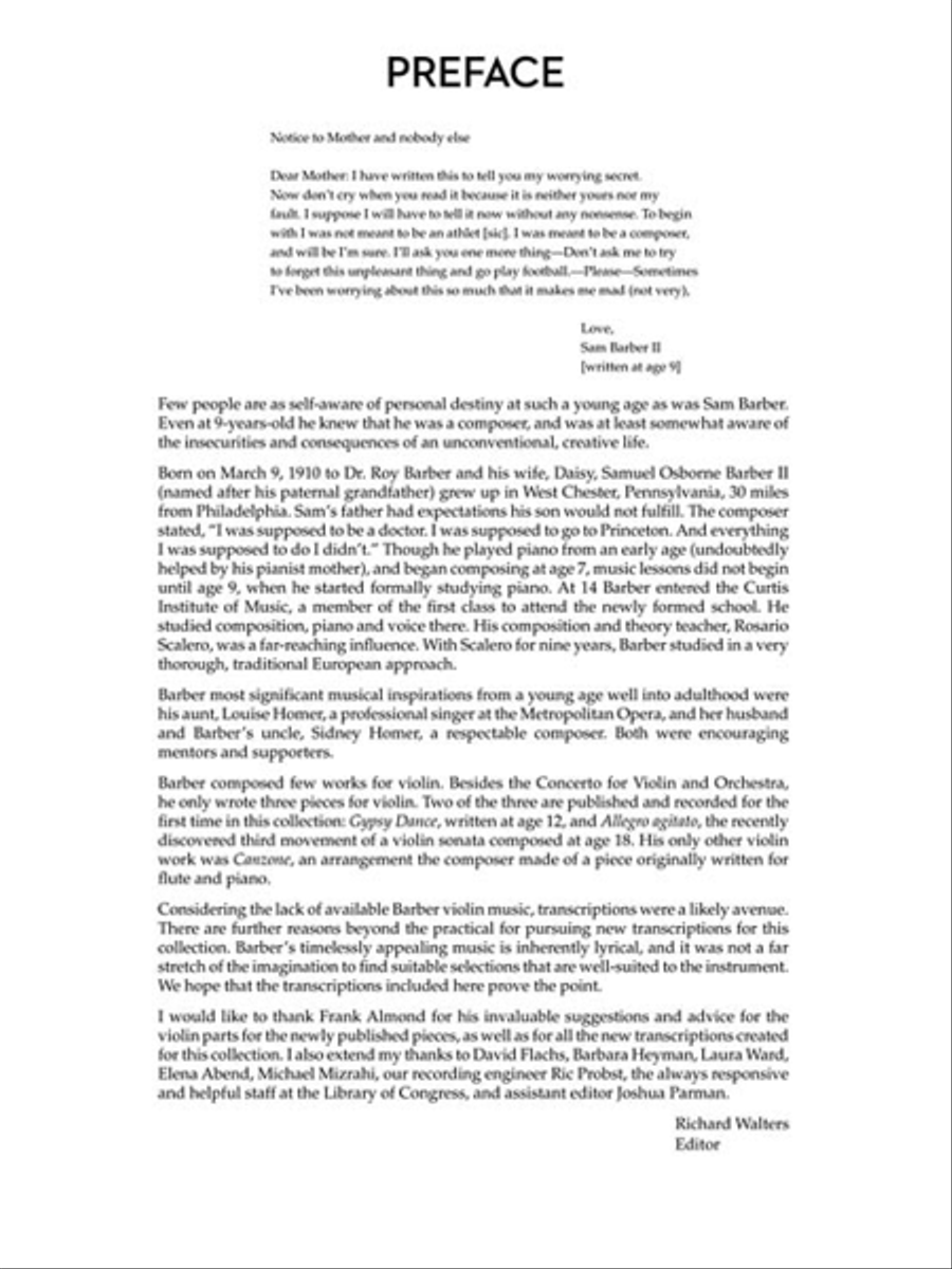 Music for Violin and Piano Violin Solo scores gallery preview page 4