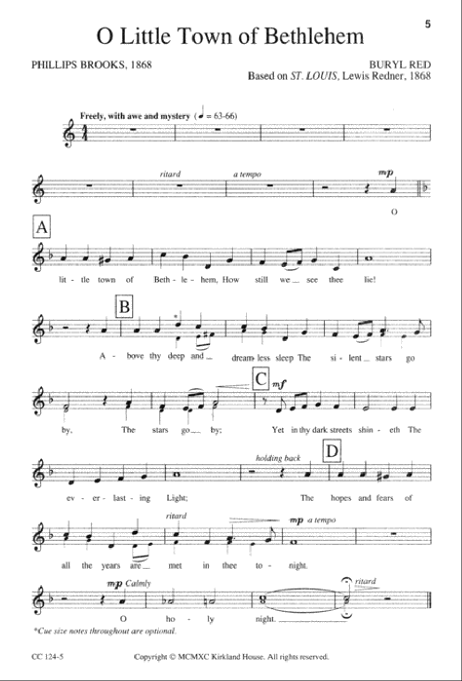 Christmas Time Singers Edition Unison Choir scores gallery preview page 7