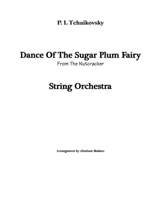 Book cover for Dance of The Sugar Plum Fairy from The Nutcracker String Quintet-Orchestra