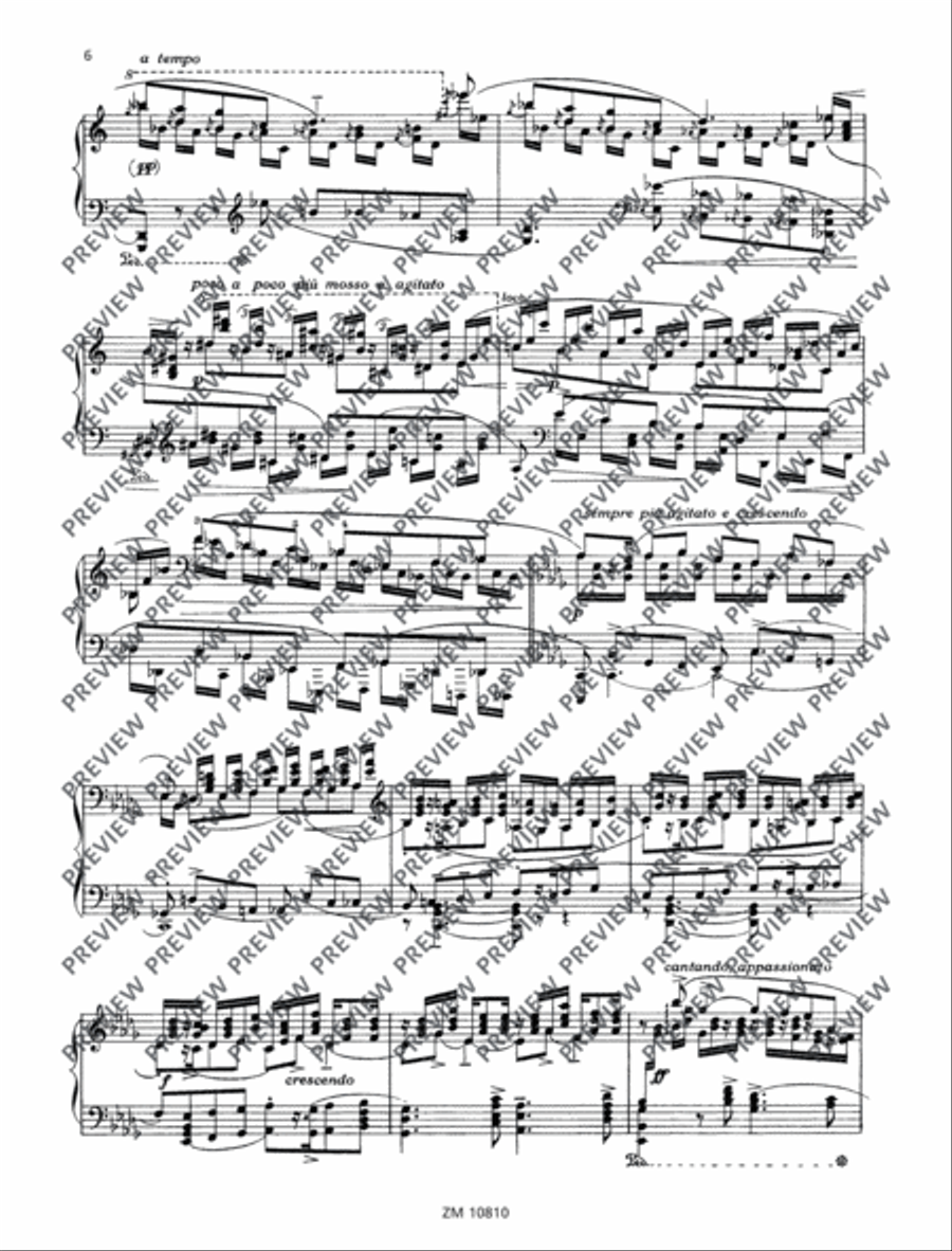 Sonata romantica Sonata romantica Piano Solo scores gallery preview page 7