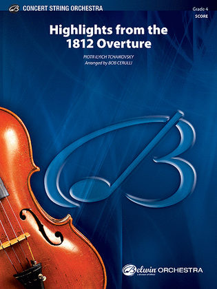 Book cover for Highlights from the 1812 Overture
