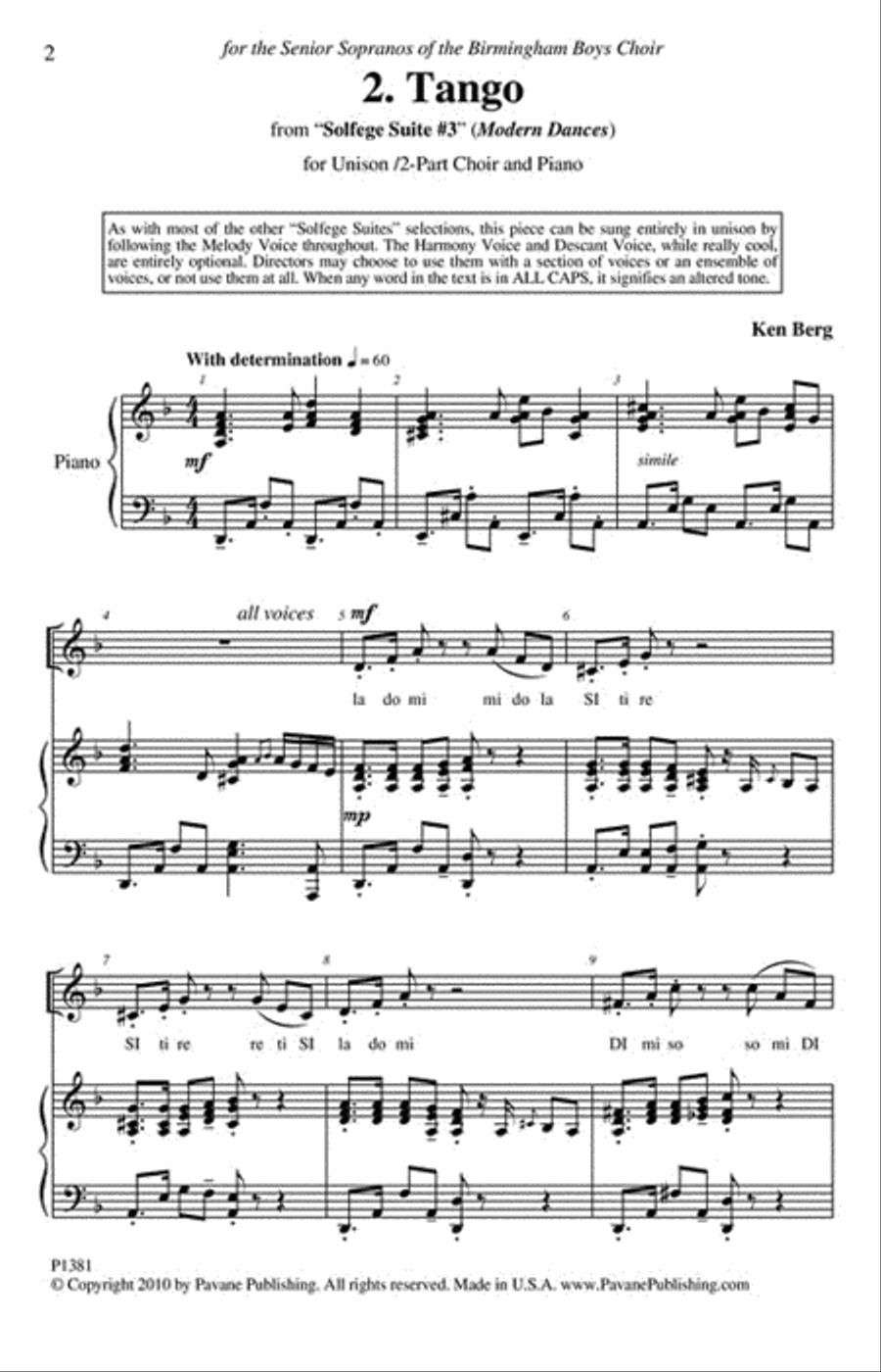 Tango Tango 2-Part scores gallery preview page 2