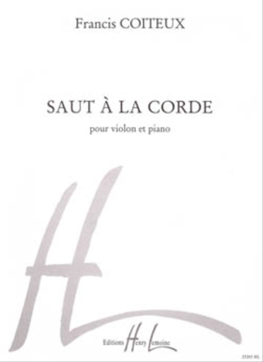 Saut A La Corde Violin Solo scores gallery preview page 1