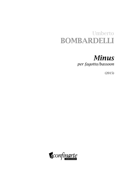 Umberto Bombardelli: MINUS (ES 920)