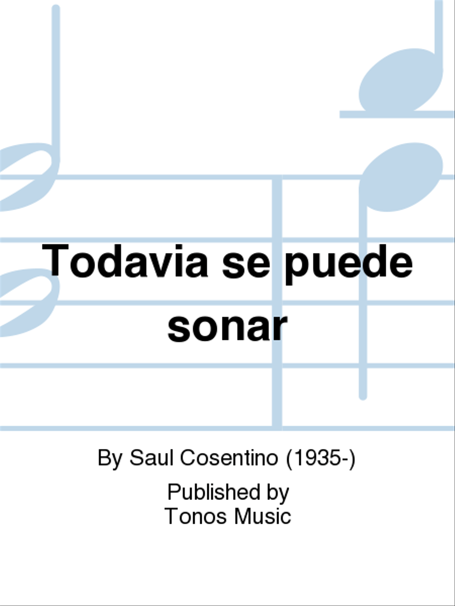 Todavia se puede sonar Piano Solo scores gallery preview page 1