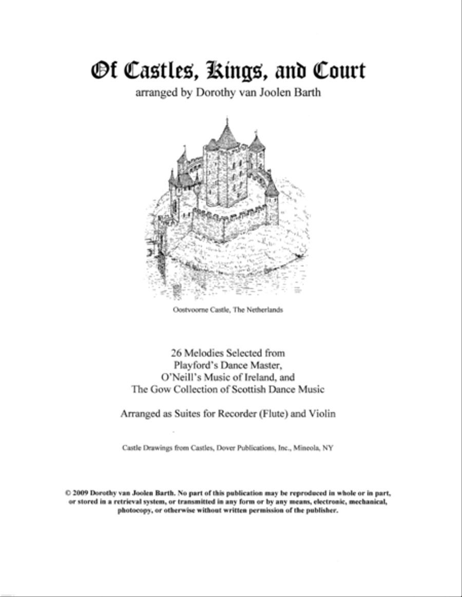 Of Castles, Kings, and Courts (Complete Duo Anthology) Set of Parts scores gallery preview page 1