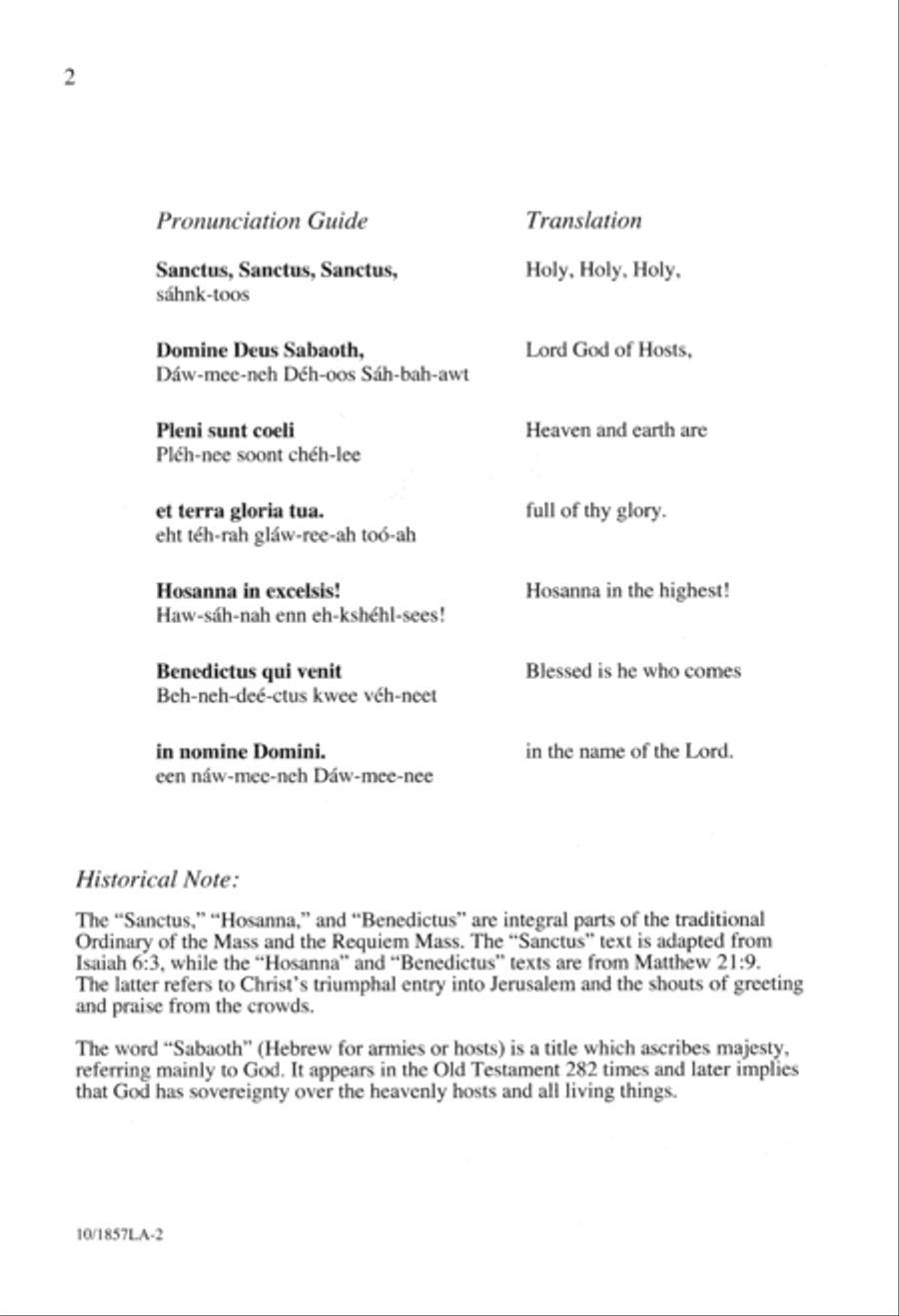 The King of Glory Comes Victorious 4-Part scores gallery preview page 2