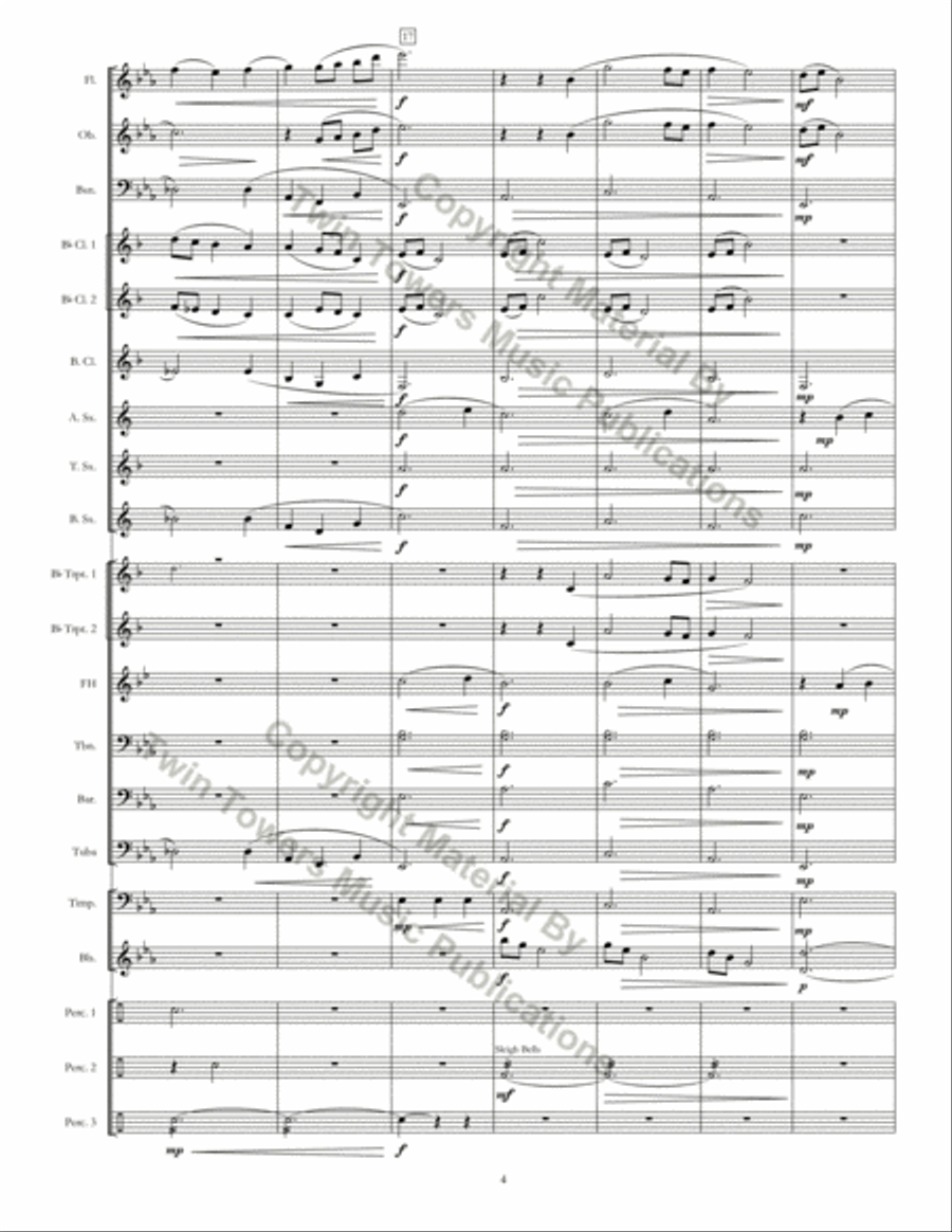 Grazioso Concert Band scores gallery preview page 5