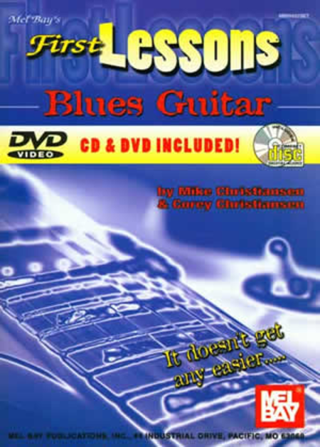 First Lessons Blues Guitar (Book+CD+DVD)