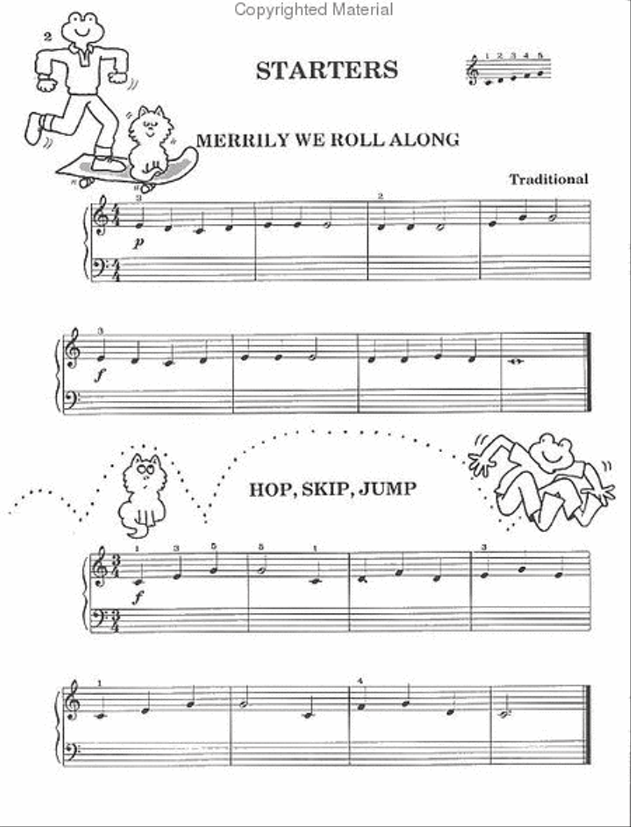 Chester's Piano Starters Volume One Piano Solo scores gallery preview page 2
