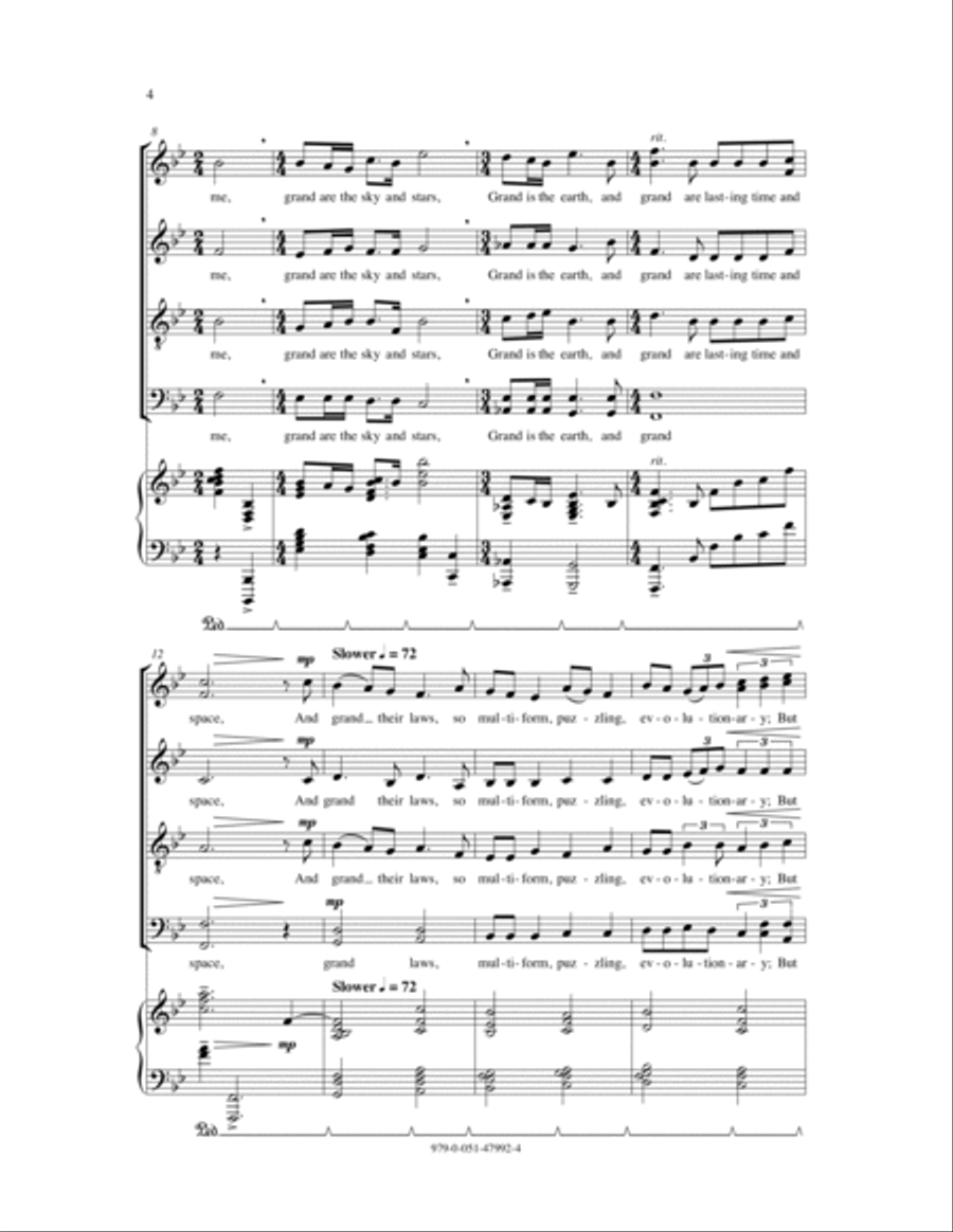 Grand Is The Seen Grand Is The Seen 4-Part scores gallery preview page 2