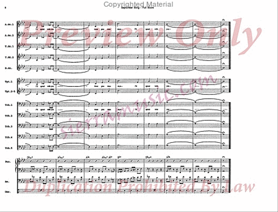 September Song Jazz Ensemble scores gallery preview page 9