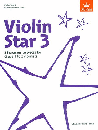 Book cover for Violin Star 3, Accompaniment book