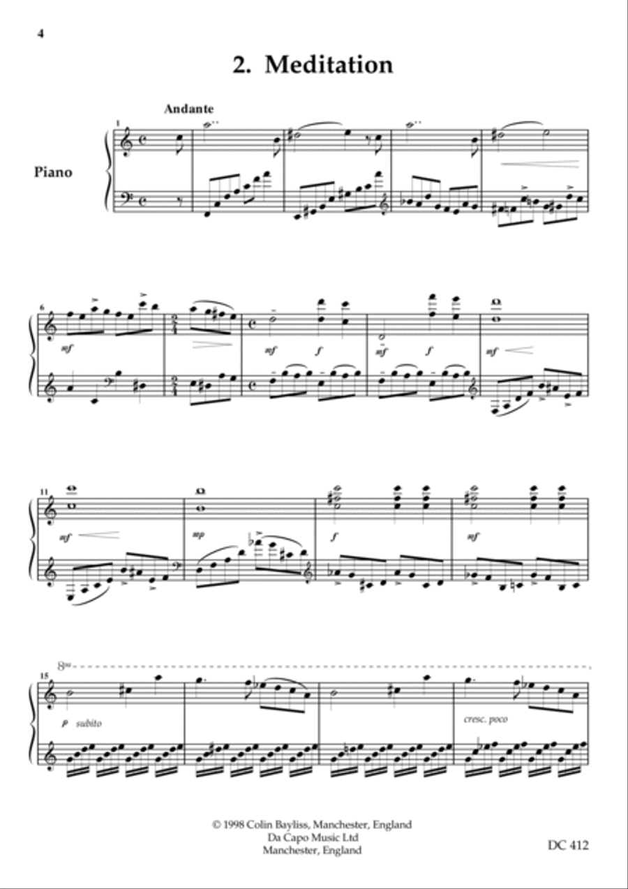 Four Encores Four Encores Piano Solo scores gallery preview page 3