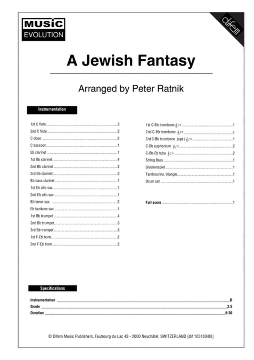 A Jewish Fantasy