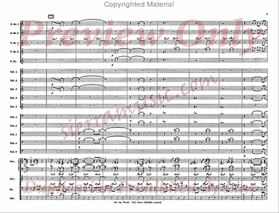 See The World Big Band scores gallery preview page 10