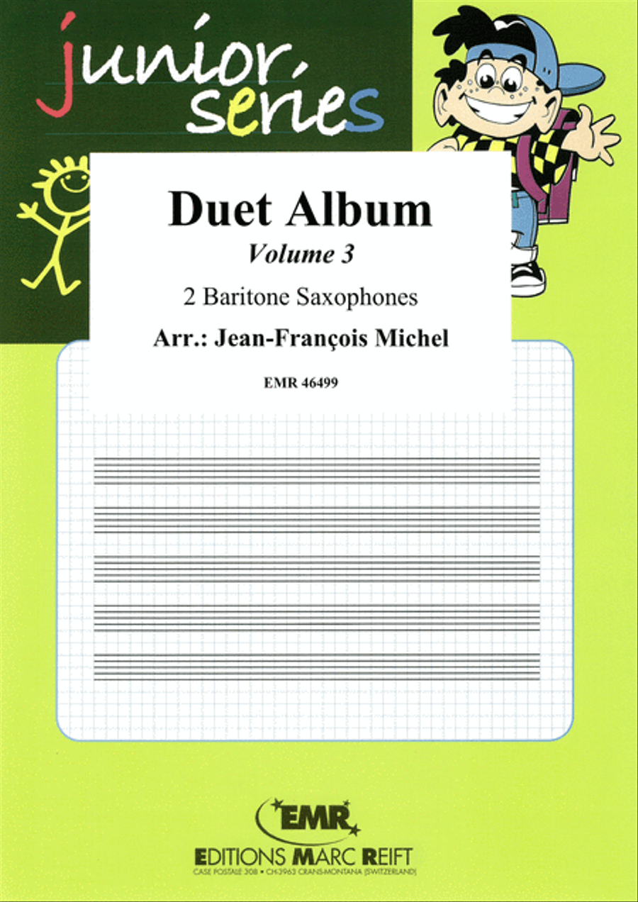 Duet Album Vol. 3 Duet Album Vol. 3 Baritone Saxophone scores gallery preview page 1