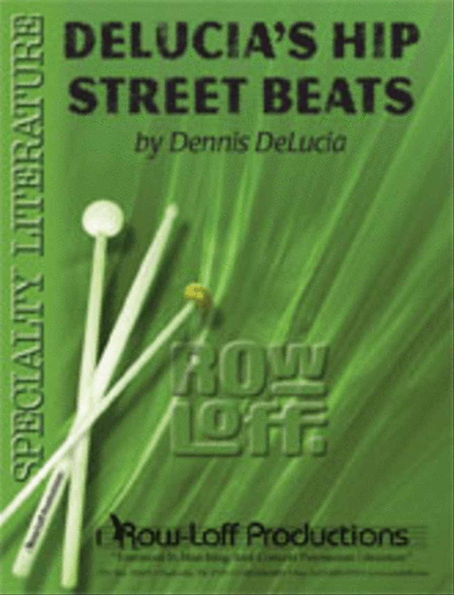DeLucia's Hip Street Beats w/CD Percussion Ensemble scores gallery preview page 1