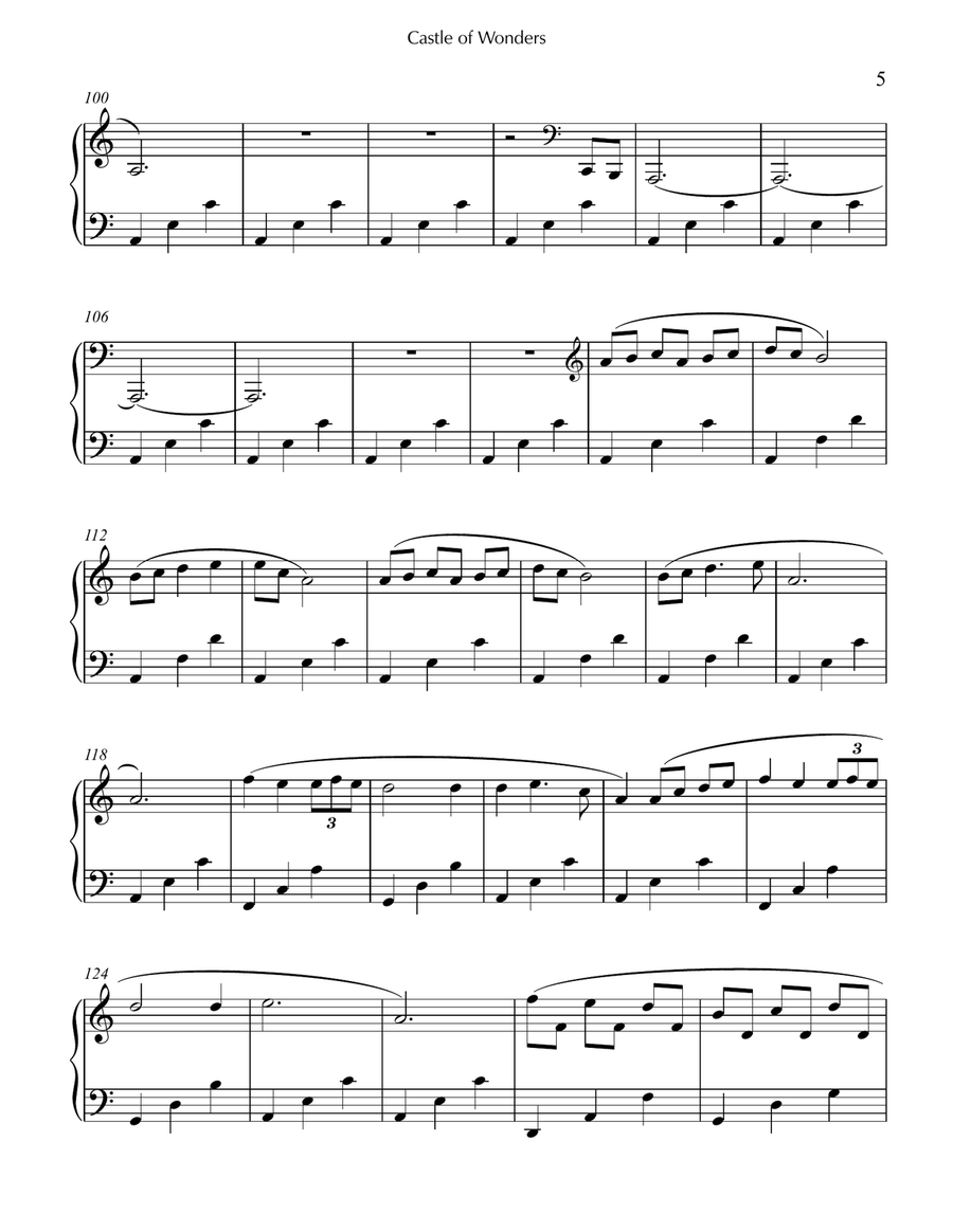 Castle of Wonders Piano Method scores gallery preview page 5