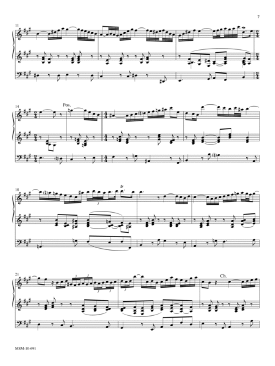 Two Transcriptions for Organ Organ Solo scores gallery preview page 5