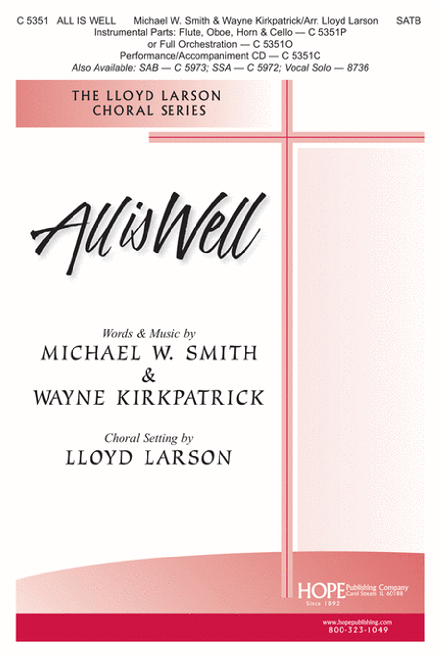 All Is Well All Is Well 4-Part scores gallery preview page 1