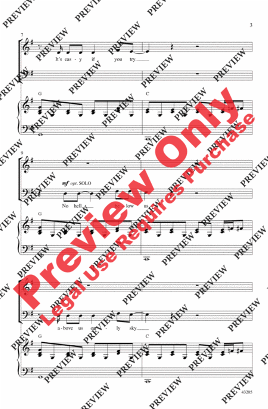 Imagine 3-Part scores gallery preview page 14