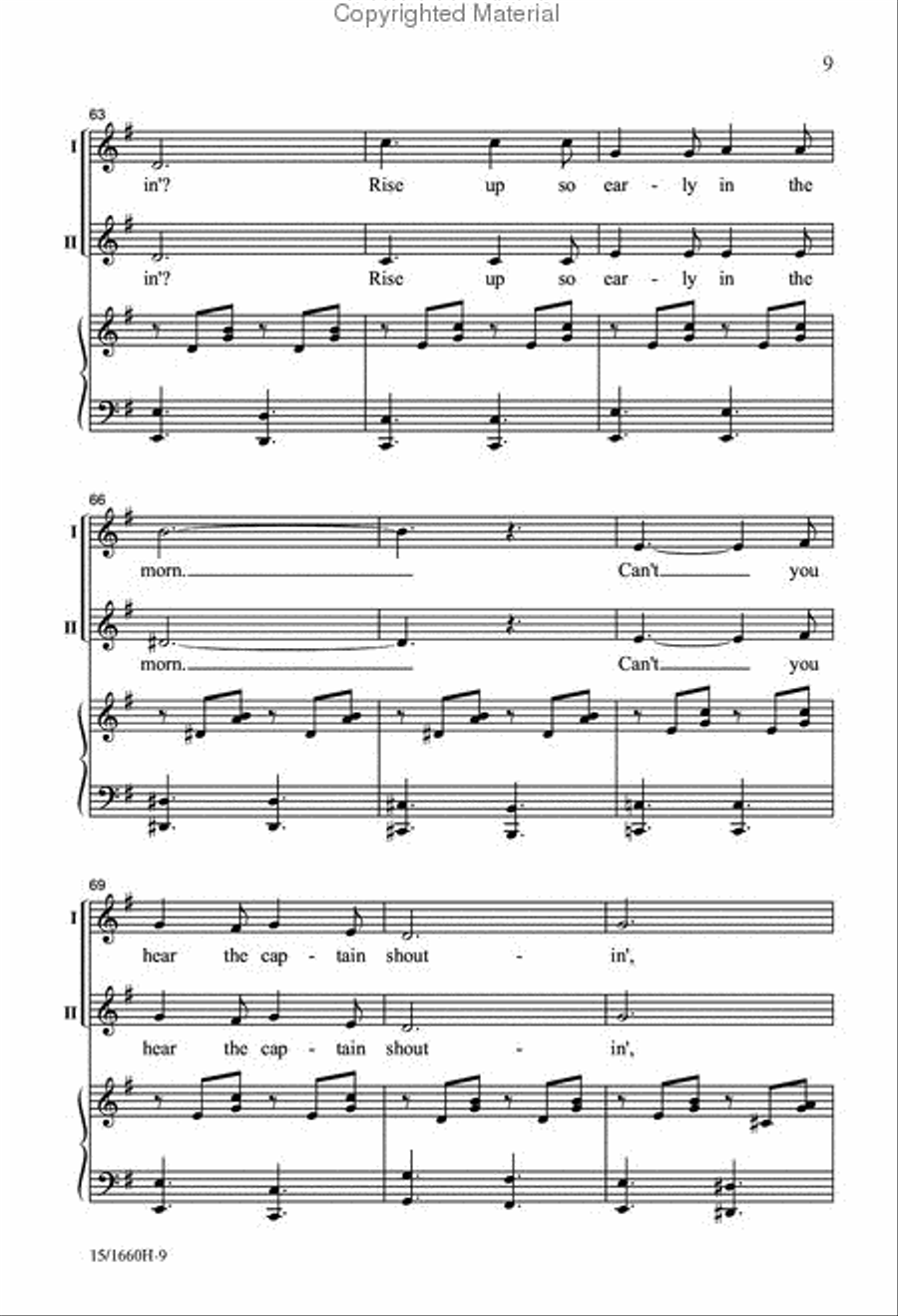 On the Railroad 3-Part scores gallery preview page 9