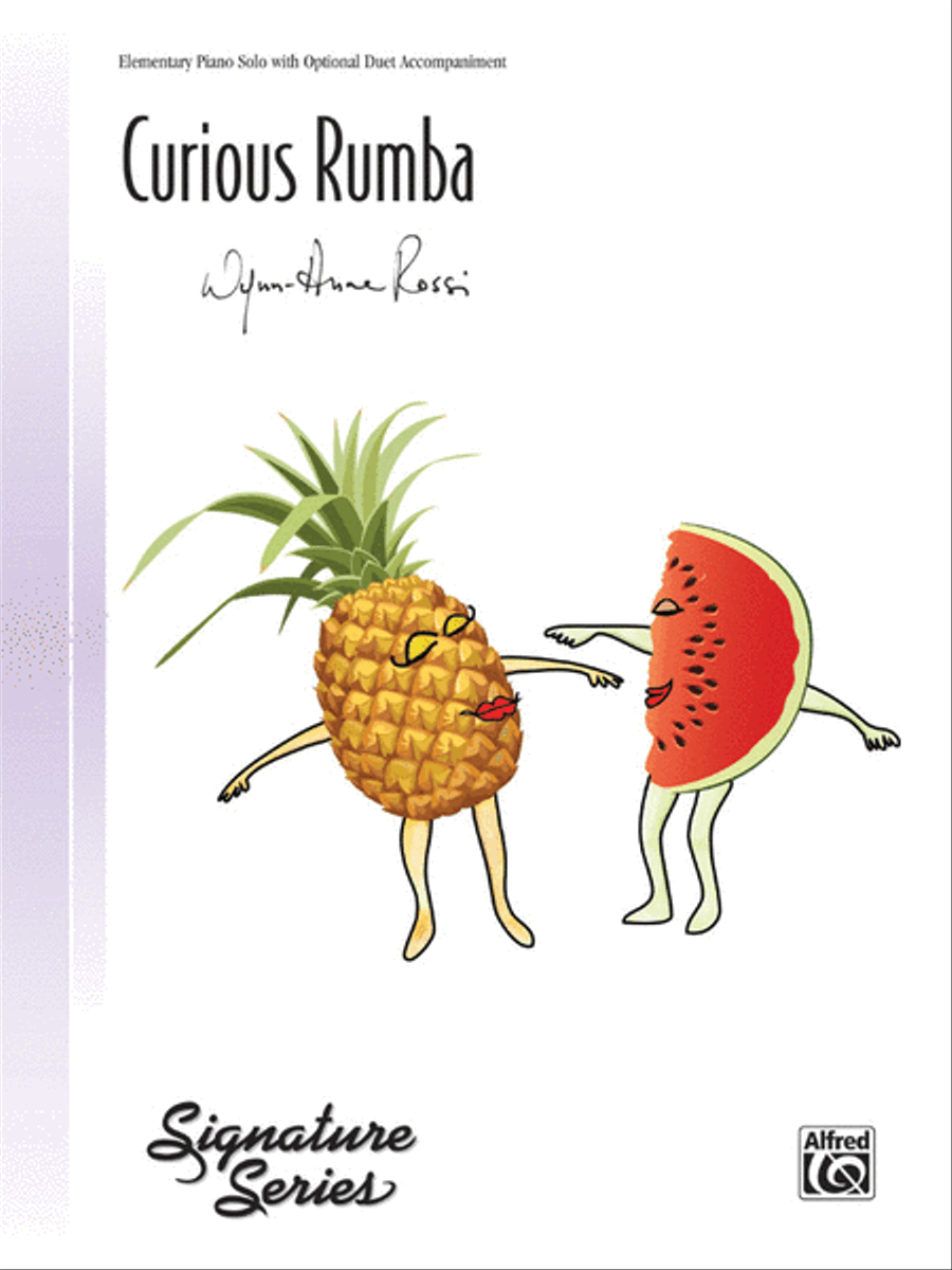 Curious Rumba Easy Piano scores gallery preview page 1