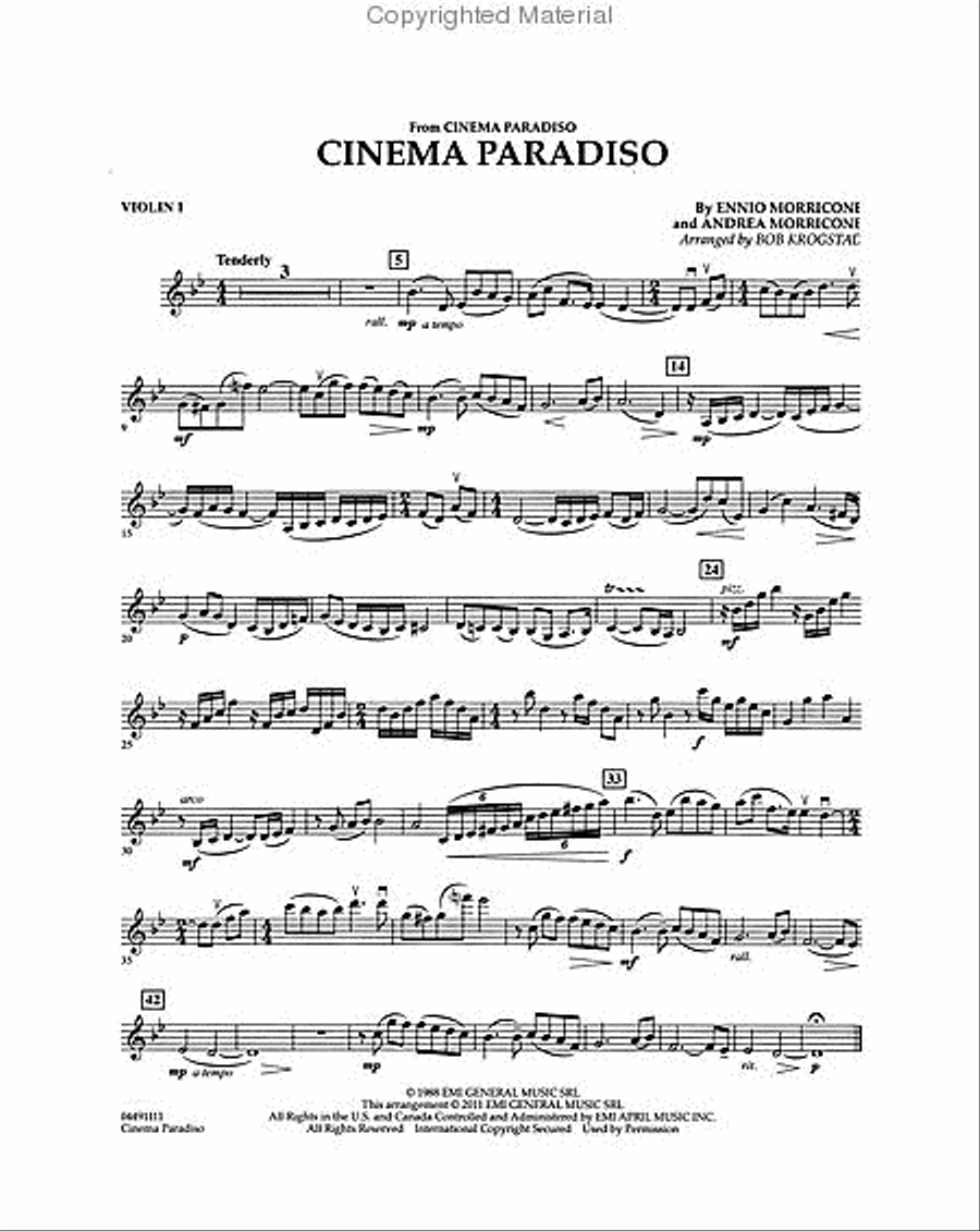 Cinema Paradiso String Orchestra scores gallery preview page 4