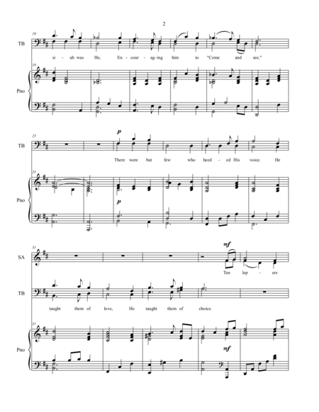 Come and See - an original hymn for SATB voices image number null