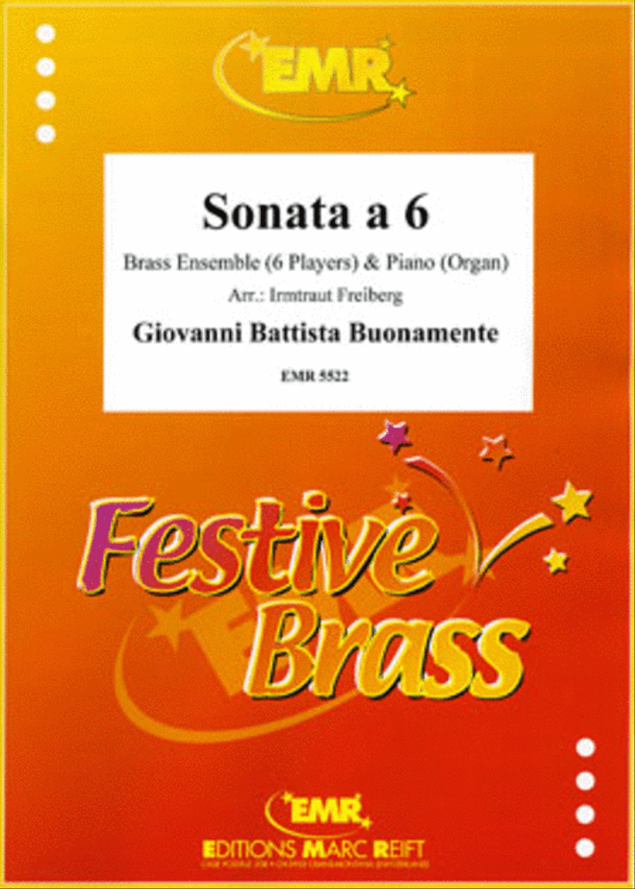 Sonata a 6 Sonata a 6 Brass Ensemble scores gallery preview page 1