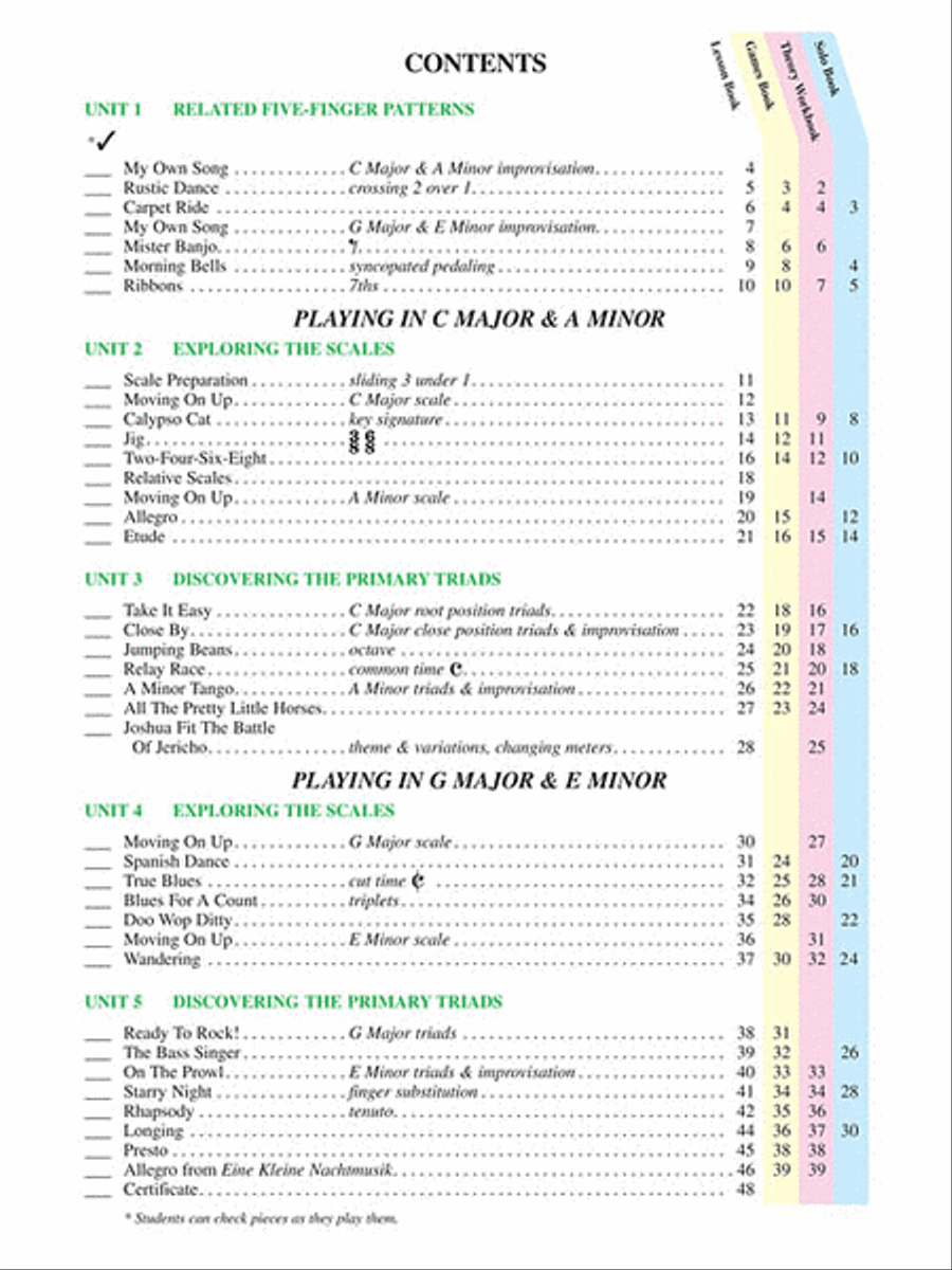 Piano Lessons Book 4 Piano Lessons Book 4 Piano Method scores gallery preview page 2