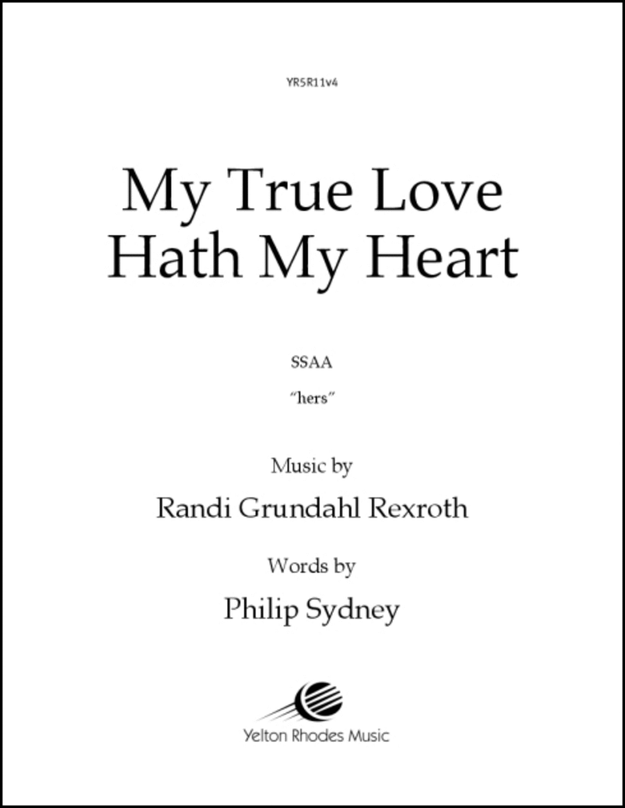 My True Love Hath My Heart Â– And I Have Hers