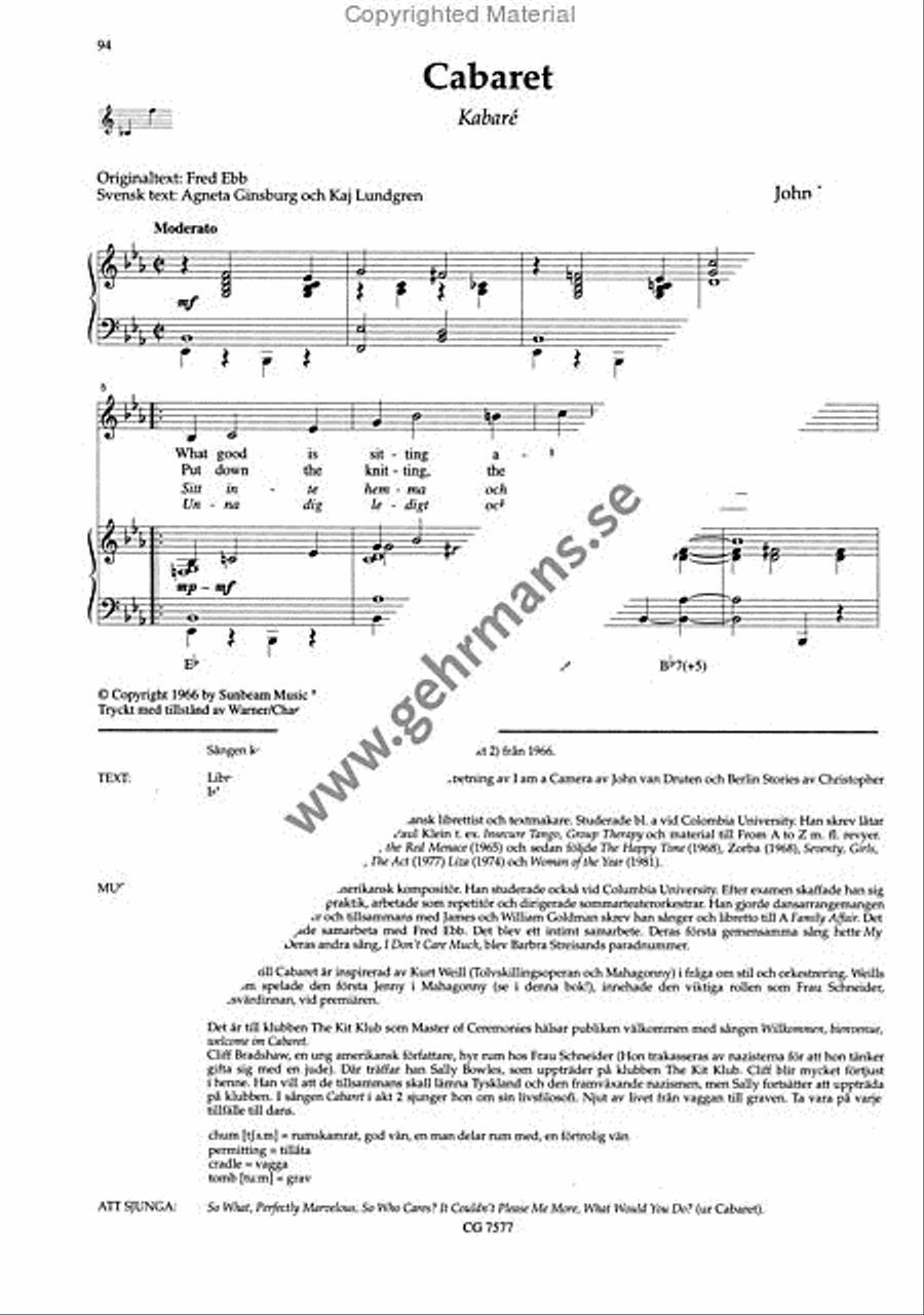 Sanger utan granser 4 Voice scores gallery preview page 9