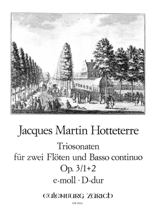 Book cover for Trio sonatas 1 and 2