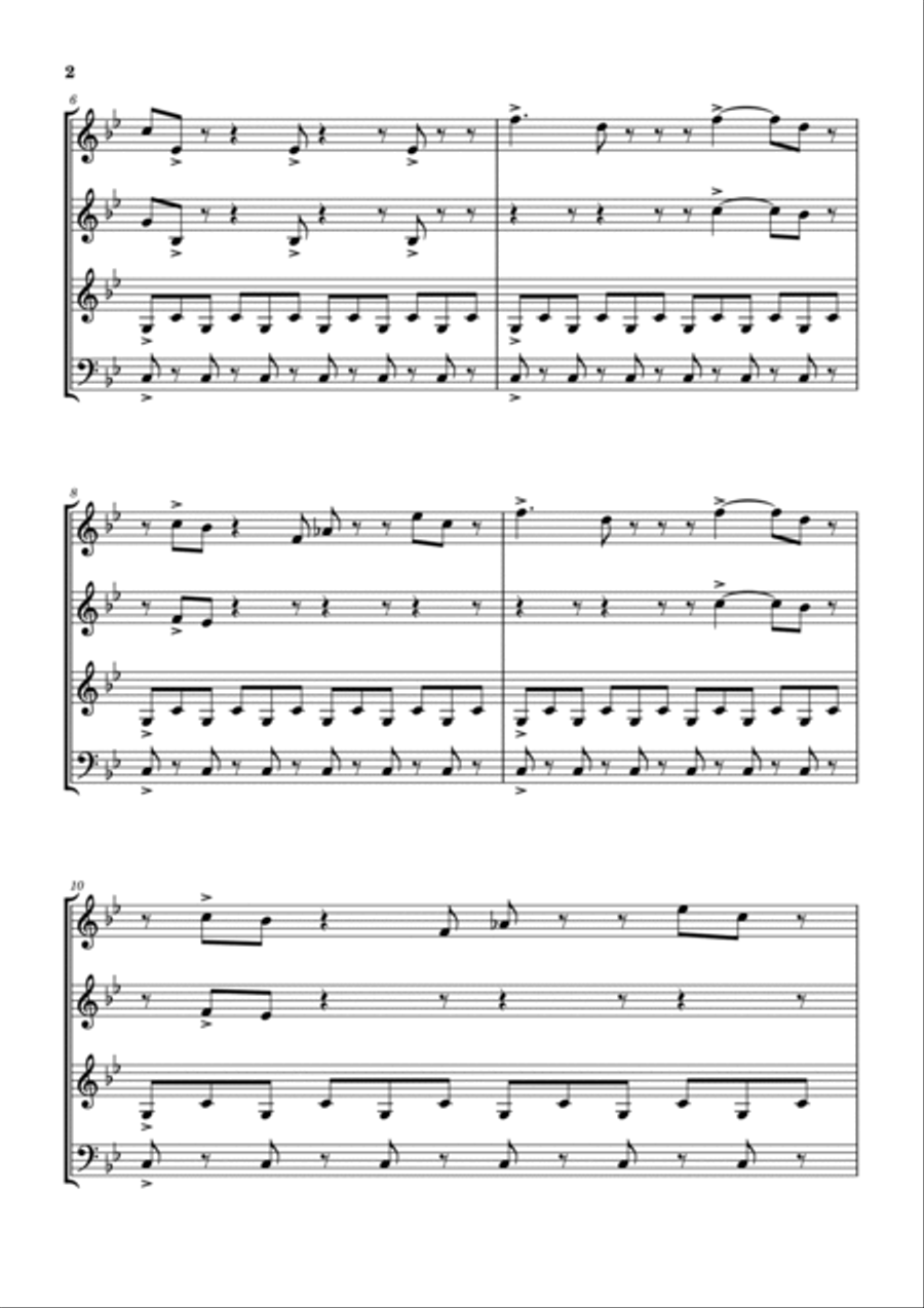 Children's Song No. 18 Children's Song No. 18 Woodwind Quartet scores gallery preview page 3